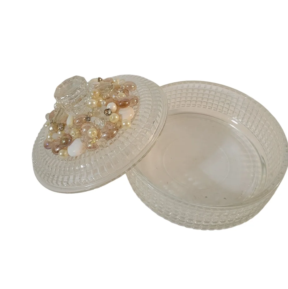 Hand Crafted clear glass